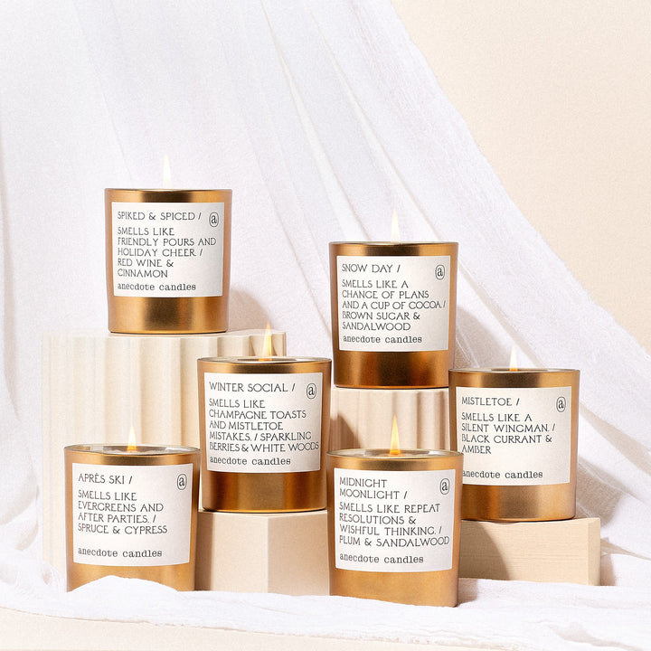 MIDNIGHT MOONLIGHT CANDLE Anecdote Candles candle MIDNIGHT MOONLIGHT CANDLE Bonjour Fete - Party Supplies