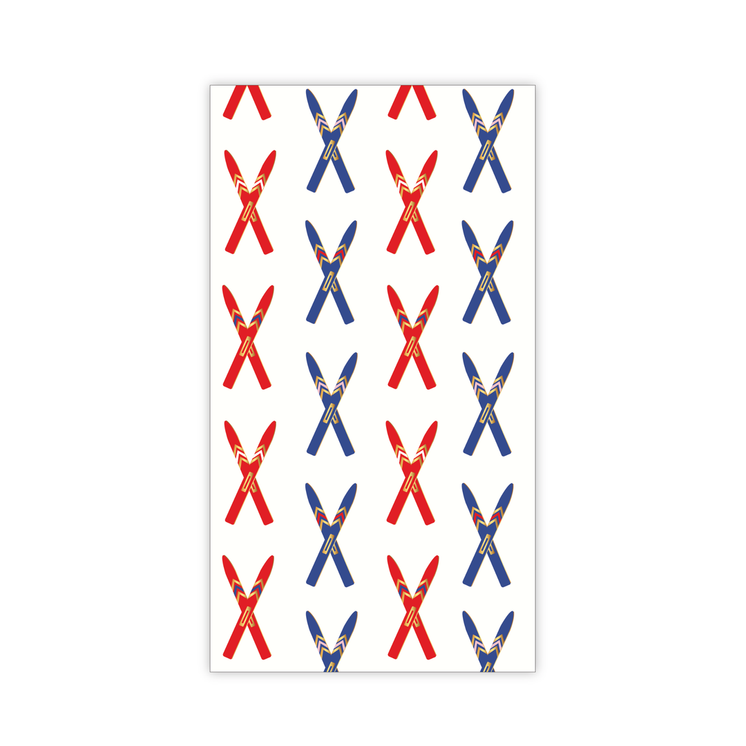 APRES SKI GUEST TOWELS Bonjour Fete Napkins APRES SKI GUEST TOWELS Bonjour Fete - Party Supplies