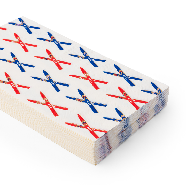 APRES SKI GUEST TOWELS Bonjour Fete Napkins Apres Ski Guest Towels - Luxury Paper Towels for Your Ski Resort Bonjour Fete - Party Supplies