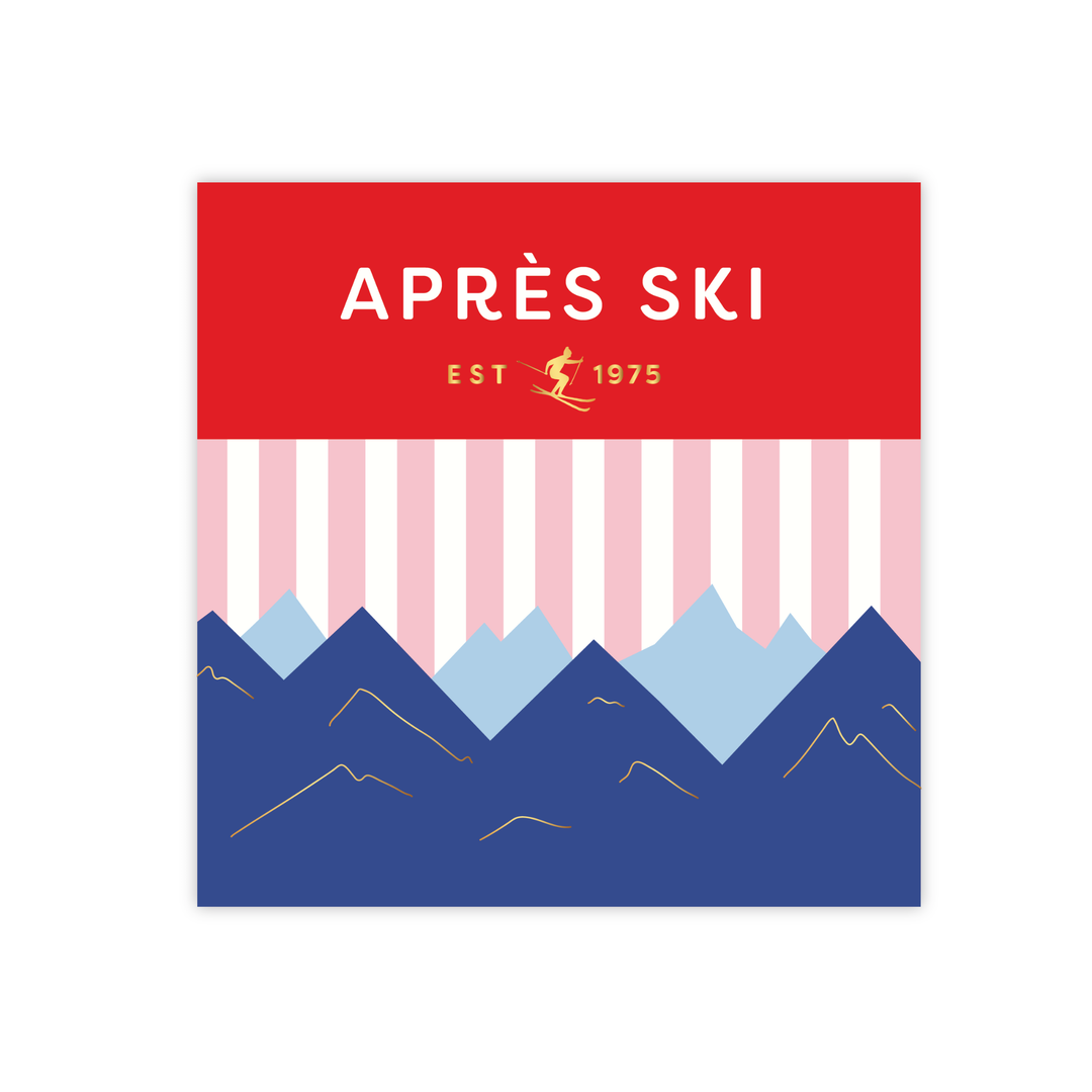 APRES SKI LARGE NAPKINS Bonjour Fete Napkins APRES SKI LARGE NAPKINS Bonjour Fete - Party Supplies