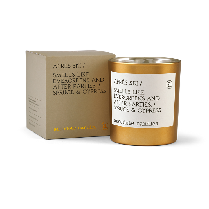 Après SKI CANDLE Anecdote Candles candles Après SKI CANDLE Bonjour Fete - Party Supplies
