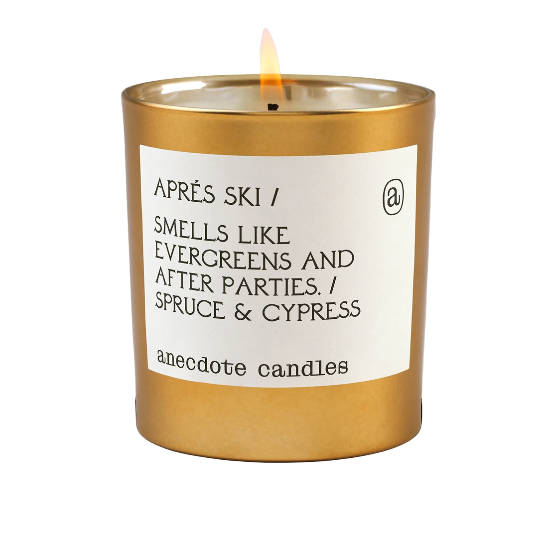 Après SKI CANDLE Anecdote Candles candles Après SKI CANDLE Bonjour Fete - Party Supplies