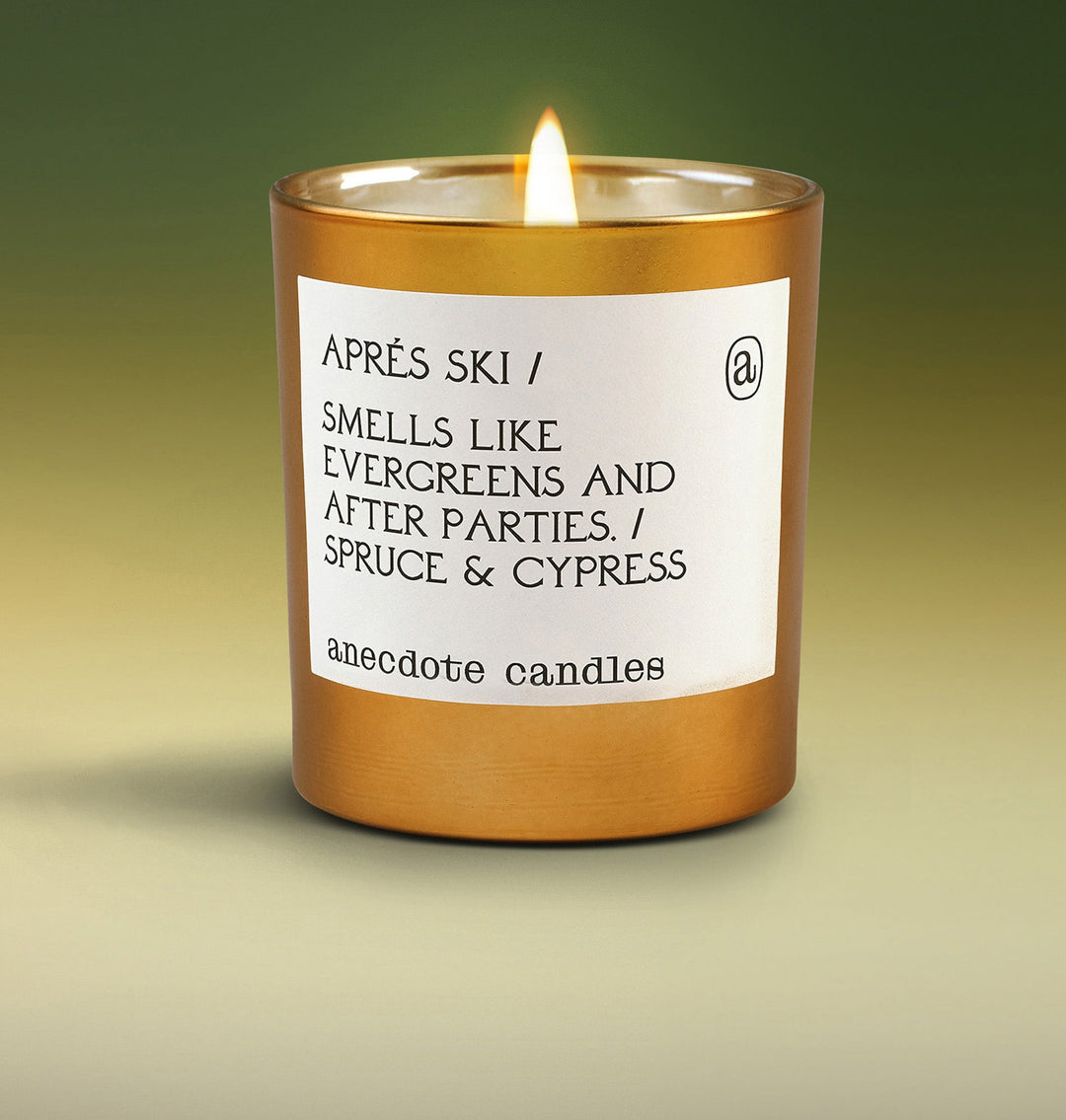 Après SKI CANDLE Anecdote Candles candles Tumbler Après SKI CANDLE Bonjour Fete - Party Supplies
