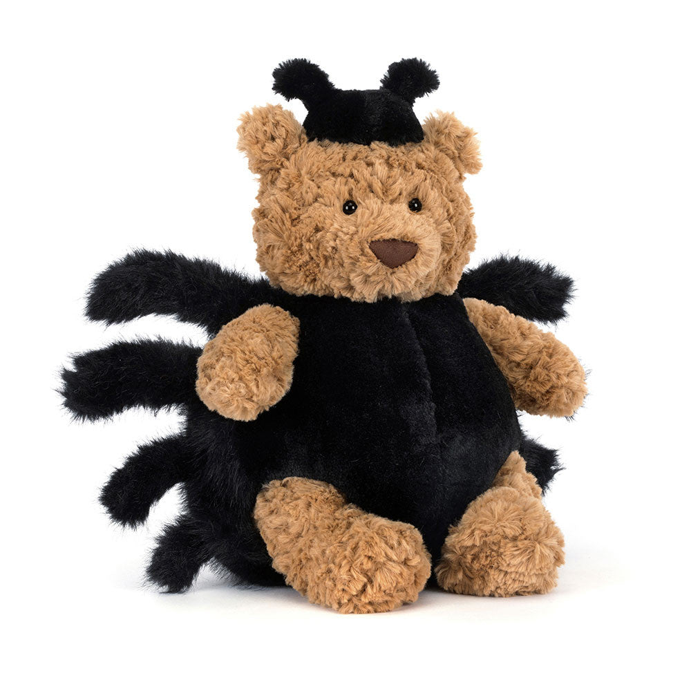 BARTHOLOMEW BEAR SPIDER BY JELLYCAT Jellycat Halloween Party Favors & Boo Baskets BARTHOLOMEW BEAR SPIDER BY JELLYCAT Bonjour Fete - Party Supplies