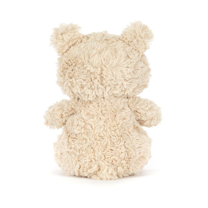 Jellycat Bartholomew Bear Junior plush, a soft stuffed teddy bear gift for a birthday or new baby.