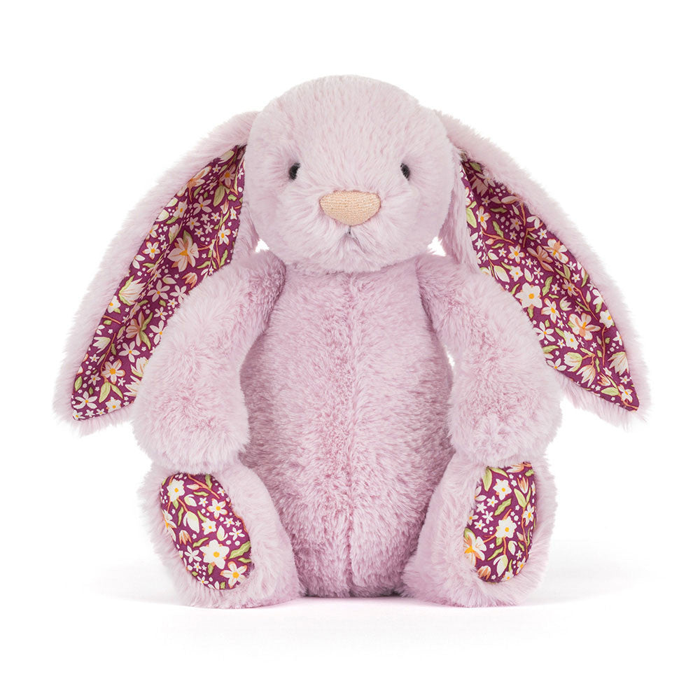 THISTLEPOP BLOSSOM LUXE BUNNY BY JELLYCAT Jellycat Dolls & Stuffed Animals THISTLEPOP BLOSSOM LUXE BUNNY BY JELLYCAT Bonjour Fete - Party Supplies