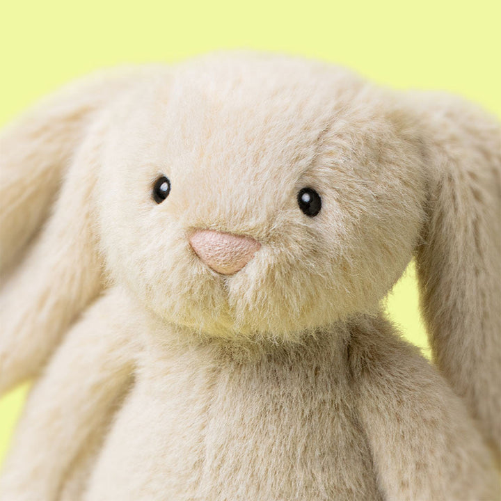 WHEAT FLUFFLET BUNNY BY JELLYCAT Jellycat Dolls & Stuffed Animals WHEAT FLUFFLET BUNNY BY JELLYCAT Bonjour Fete - Party Supplies