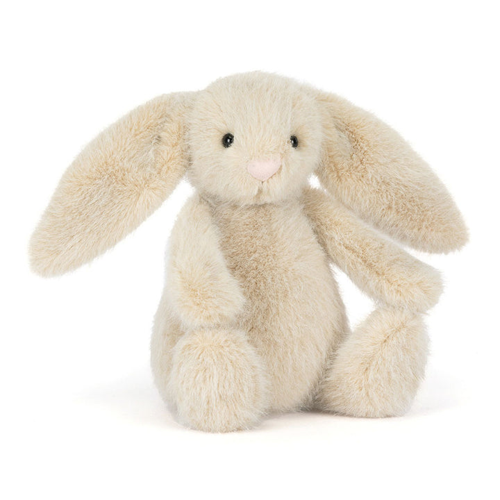 WHEAT FLUFFLET BUNNY BY JELLYCAT Jellycat Dolls & Stuffed Animals WHEAT FLUFFLET BUNNY BY JELLYCAT Bonjour Fete - Party Supplies