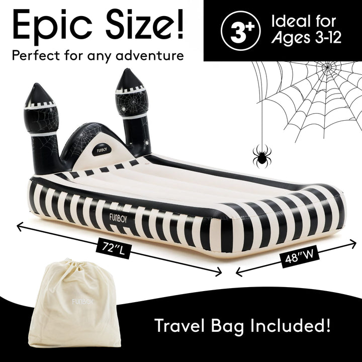 Spider Castle Halloween Kids Air Mattress