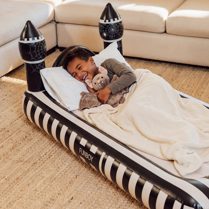 Spider Castle Halloween Kids Air Mattress