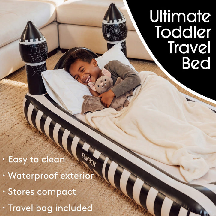Spider Castle Halloween Kids Air Mattress