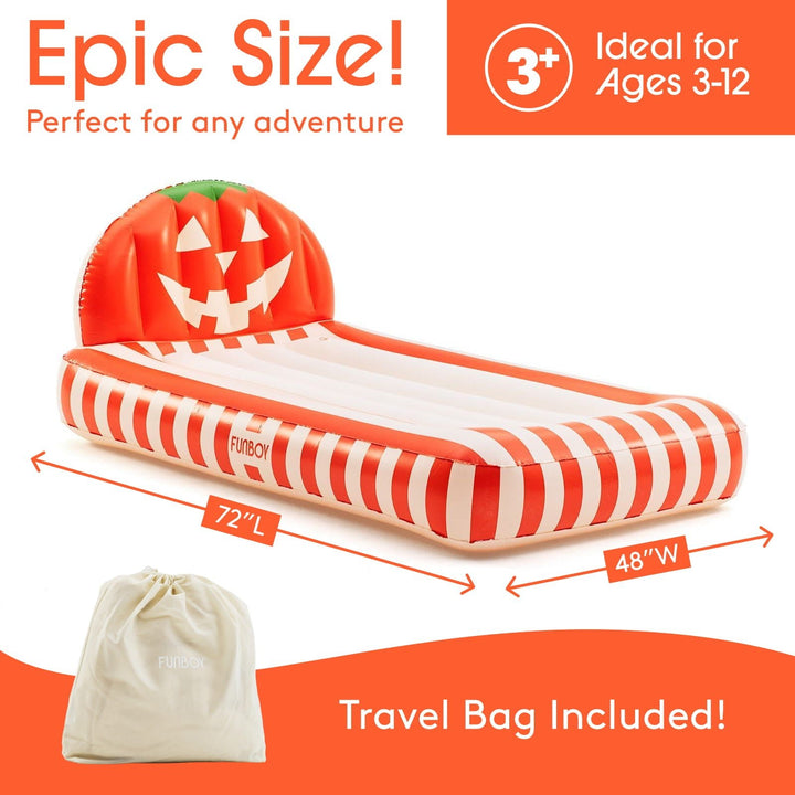 Pumpkin Halloween Kids Air Mattress