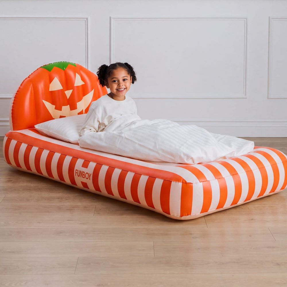 Pumpkin Halloween Kids Air Mattress