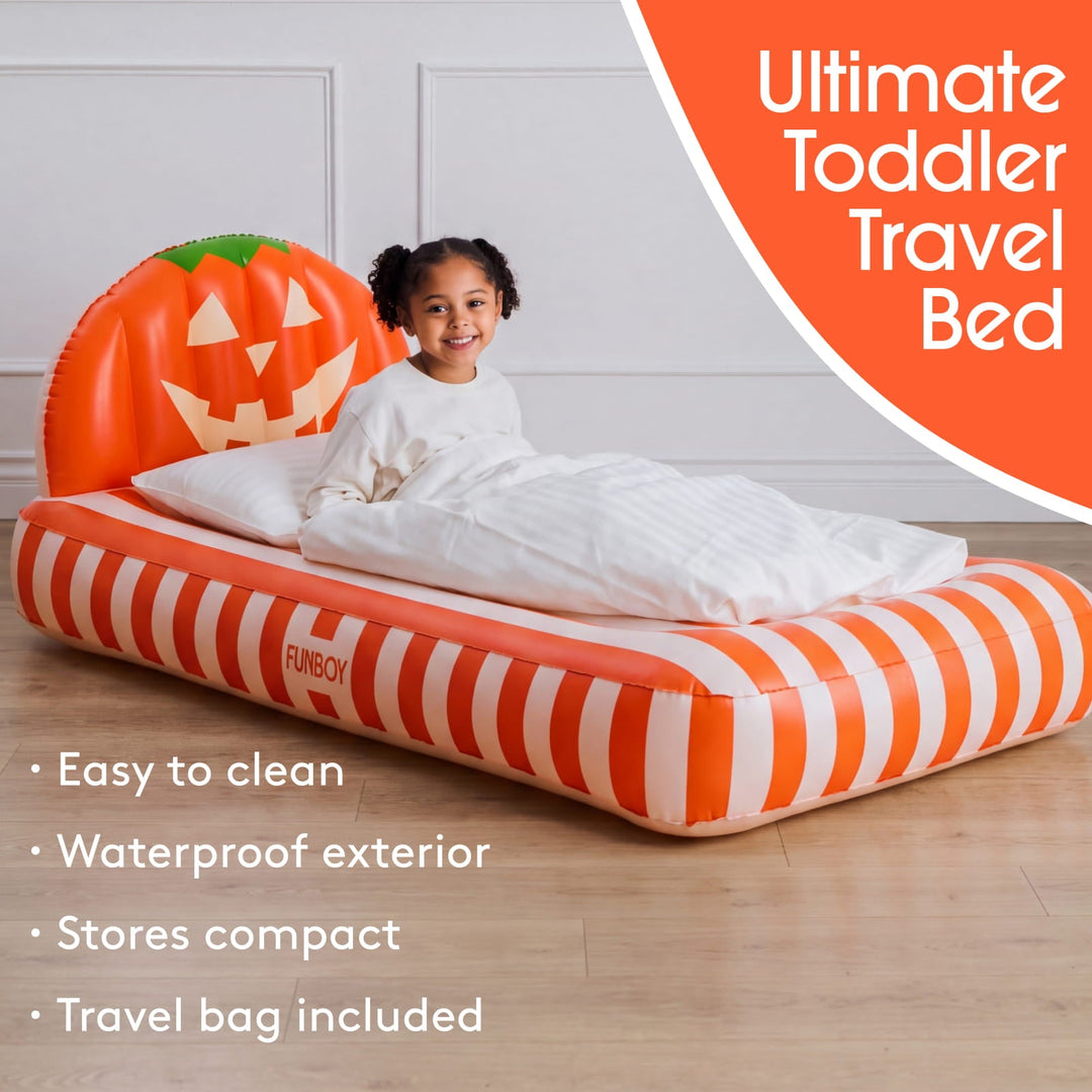 Pumpkin Halloween Kids Air Mattress