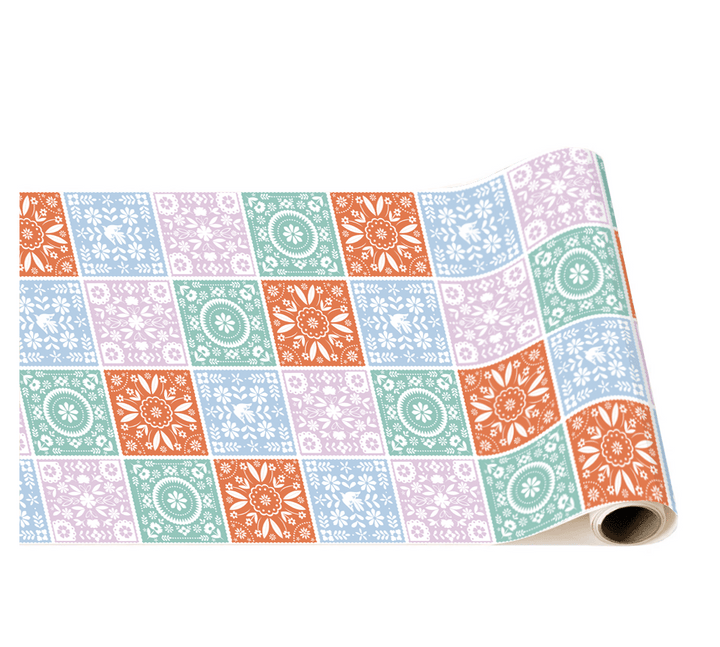 BRIGHT FIESTA TABLE RUNNER Bonjour Fête Table Covers & Placemats BRIGHT FIESTA TABLE RUNNER Bonjour Fete - Party Supplies