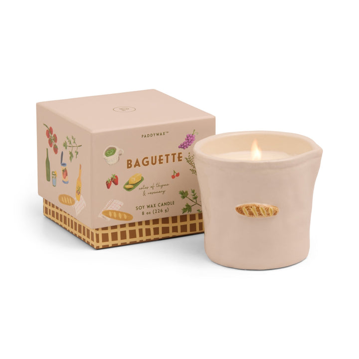 BISTRO BAGUETTE SOY CANDLE Paddywax Home Candles BISTRO BAGUETTE SOY CANDLE Bonjour Fete - Party Supplies