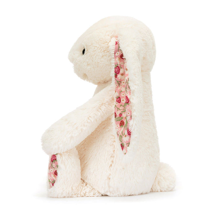 Blossom Cream Berry Bunny by Jellycat