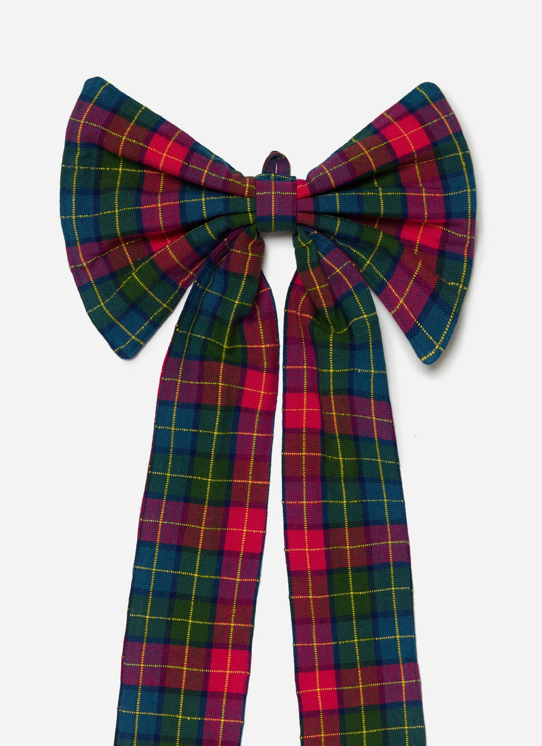 HOLLY PLAID - Multi Fabric Bow Heather Taylor Home simple HOLLY PLAID - Multi Fabric Bow Bonjour Fete - Party Supplies