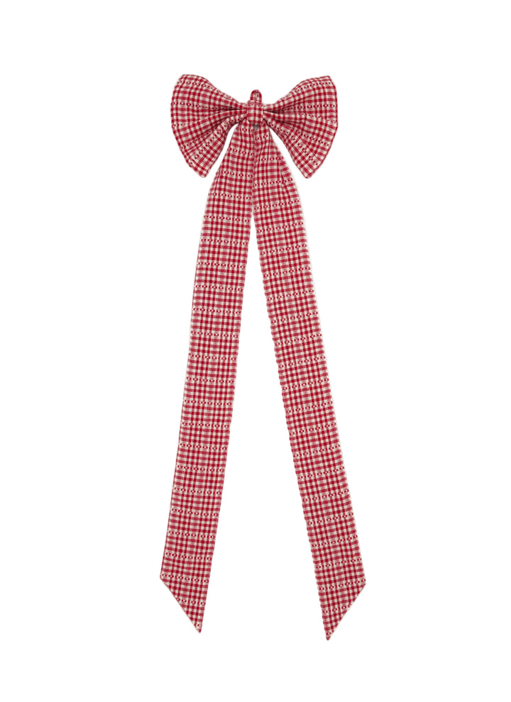 SOHO - Red Fabric Bow Heather Taylor Home simple SOHO - Red Fabric Bow Bonjour Fete - Party Supplies