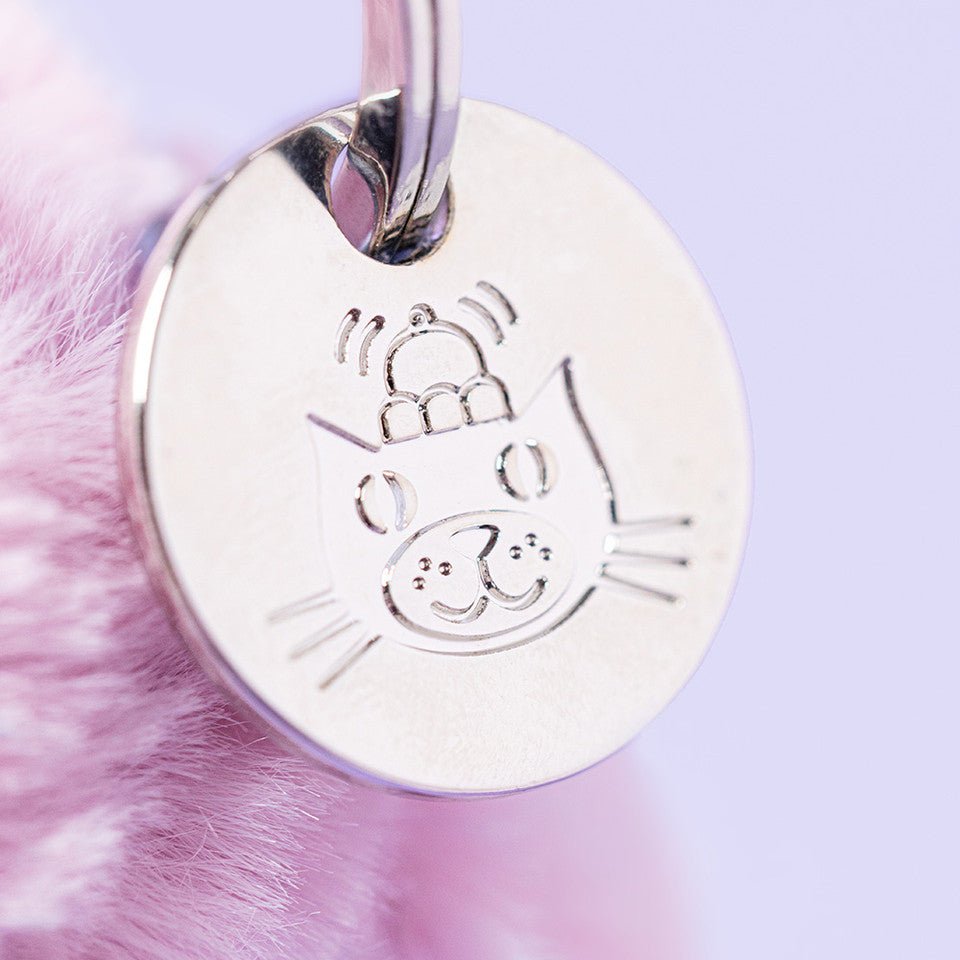THISTLEPOP BLOSSOM BUNNY BAG CHARM BY JELLYCAT Jellycat Dolls & Stuffed Animals THISTLEPOP BLOSSOM BUNNY BAG CHARM BY JELLYCAT Bonjour Fete - Party Supplies