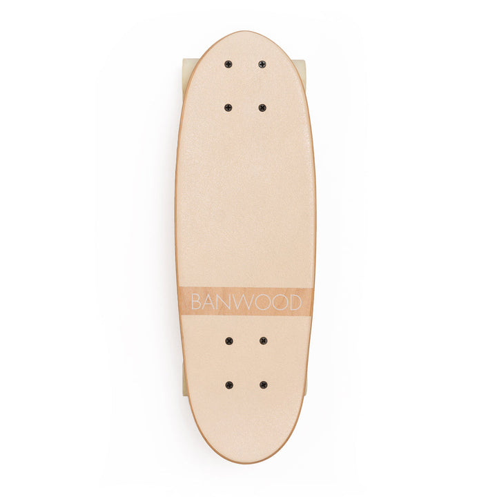Skateboard - Cream Banwood SKATEBOARD Skateboard - Cream Bonjour Fete - Party Supplies