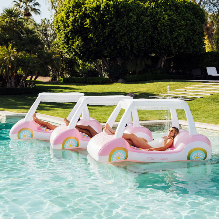FUNBOY x Malibu Barbie™ Golf Cart Pool Float Funboy FUNBOY x Malibu Barbie™ Bonjour Fete - Party Supplies