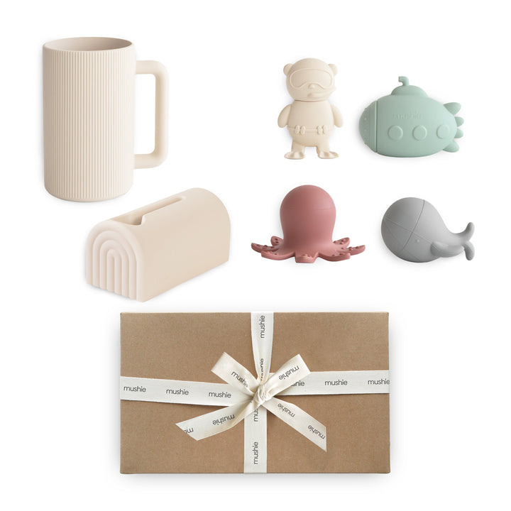 Sealife Bath Essentials Kit Mushie Gift Set Sealife Bath Essentials Kit Bonjour Fete - Party Supplies