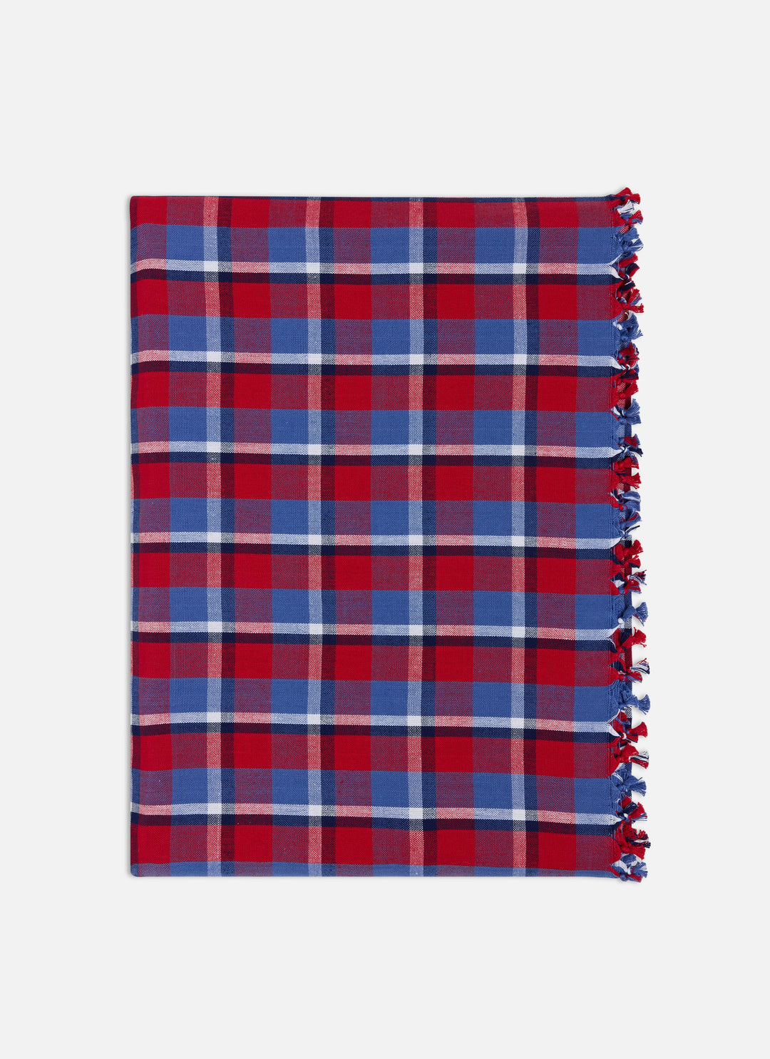 BETTY PLAID Red Tablecloth - Bonjour Fête 