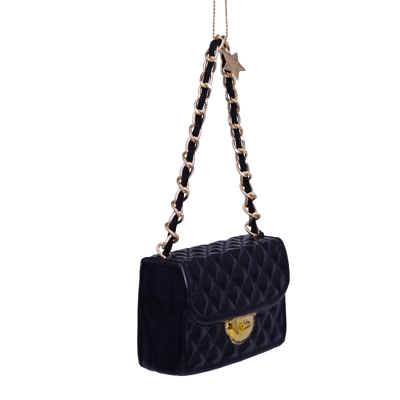 Black Chanel Bag Ornament