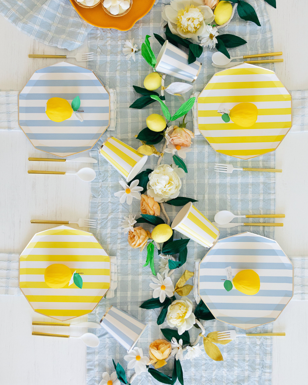 citrus party lemon party prange party birthday party supplies