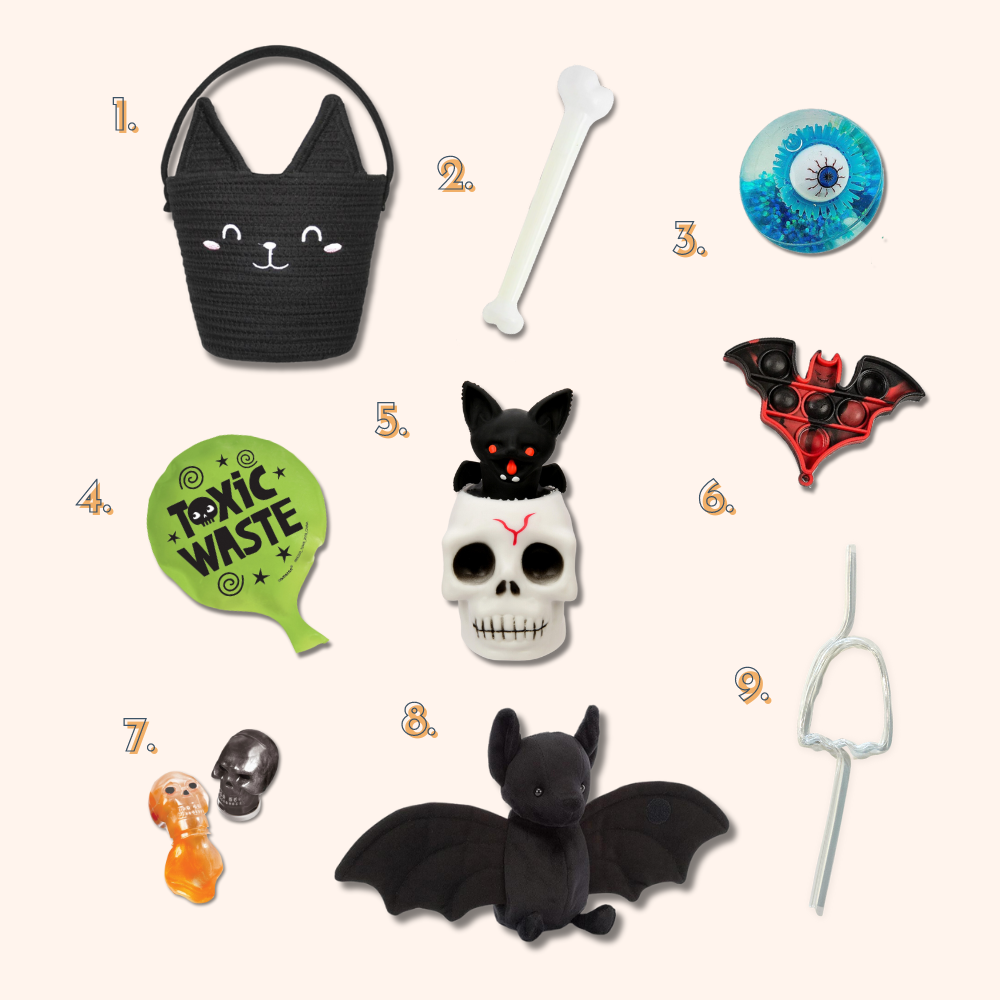 HALLOWEEN STICK ON EARRINGS - The Toy Box