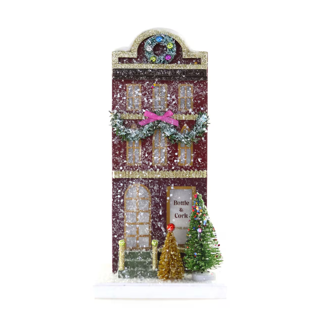 BOTTLE AND CORK WINE BAR BY CODY FOSTER Cody Foster Co. Christmas Trees & Houses BOTTLE AND CORK WINE BAR BY CODY FOSTER Bonjour Fete - Party Supplies