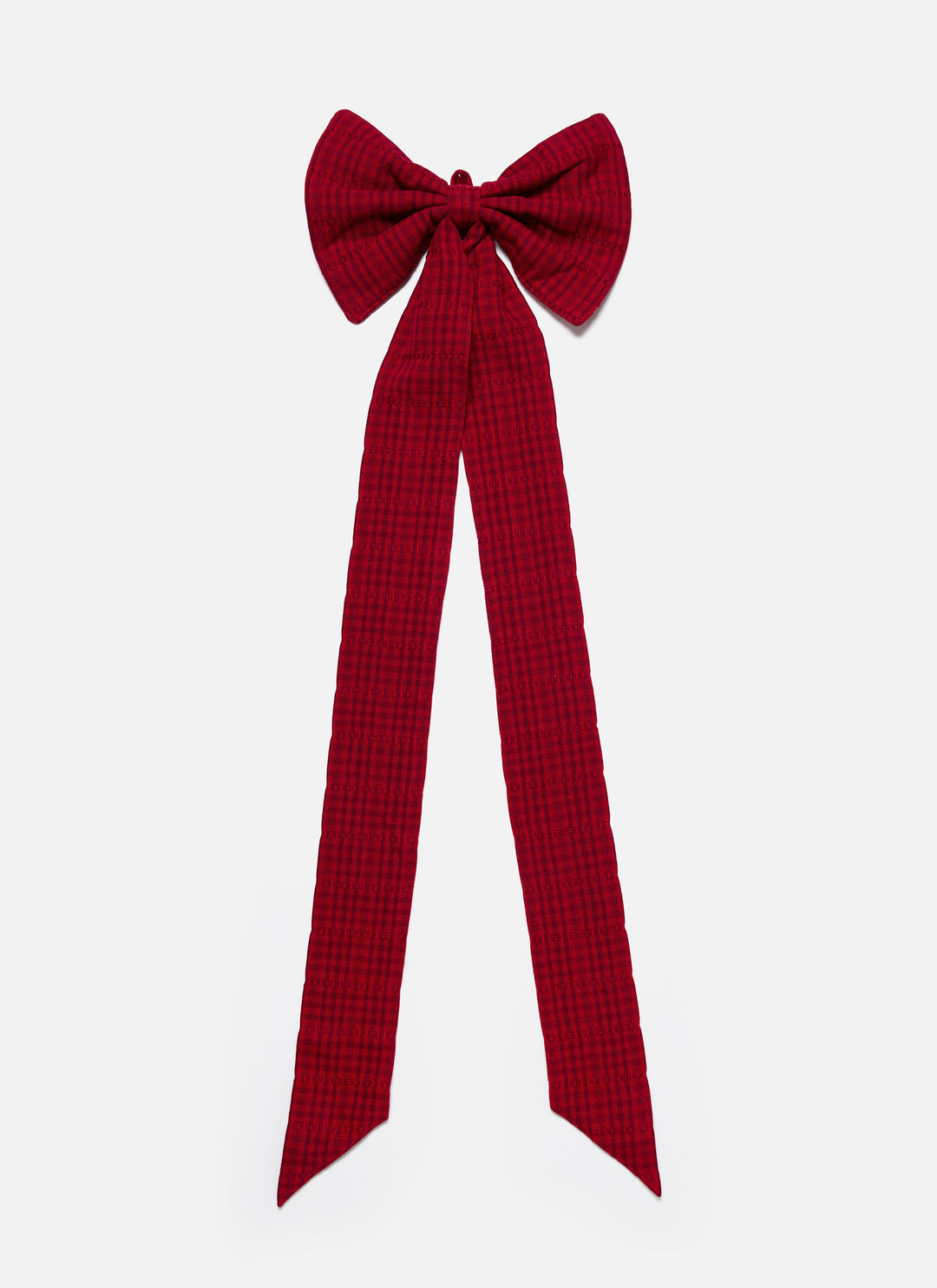 SOHO - Crimson Red Fabric Bow
