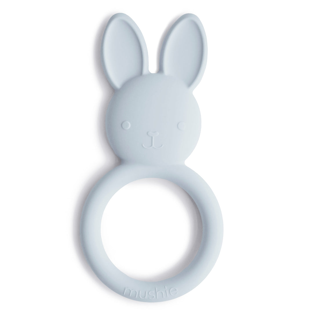 Bunny Teether Mushie teether Periwinkle Bunny Teether Bonjour Fete - Party Supplies