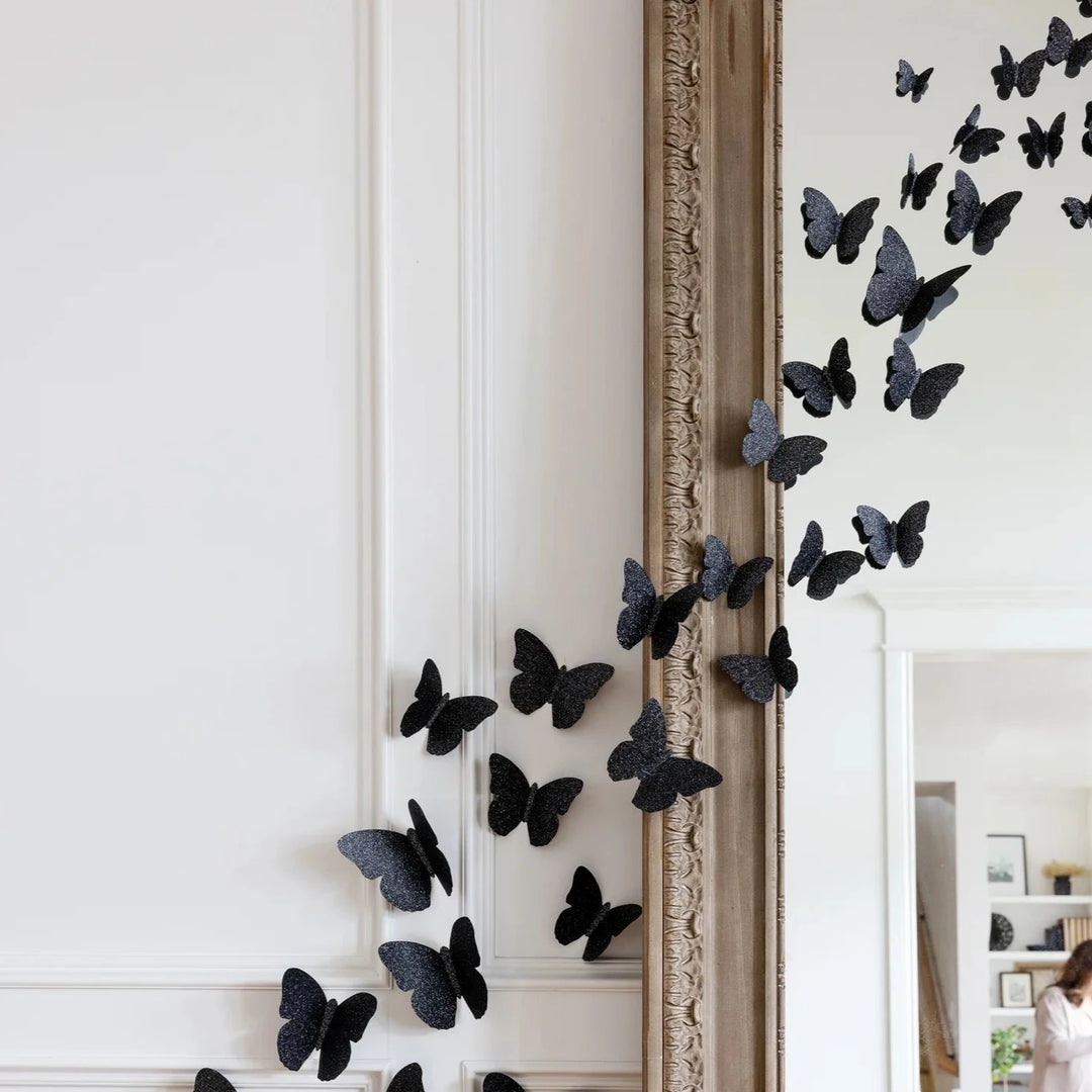 BUTTERFLIES WALL DECOR My Mind’s Eye 0 Faire Bonjour Fete - Party Supplies