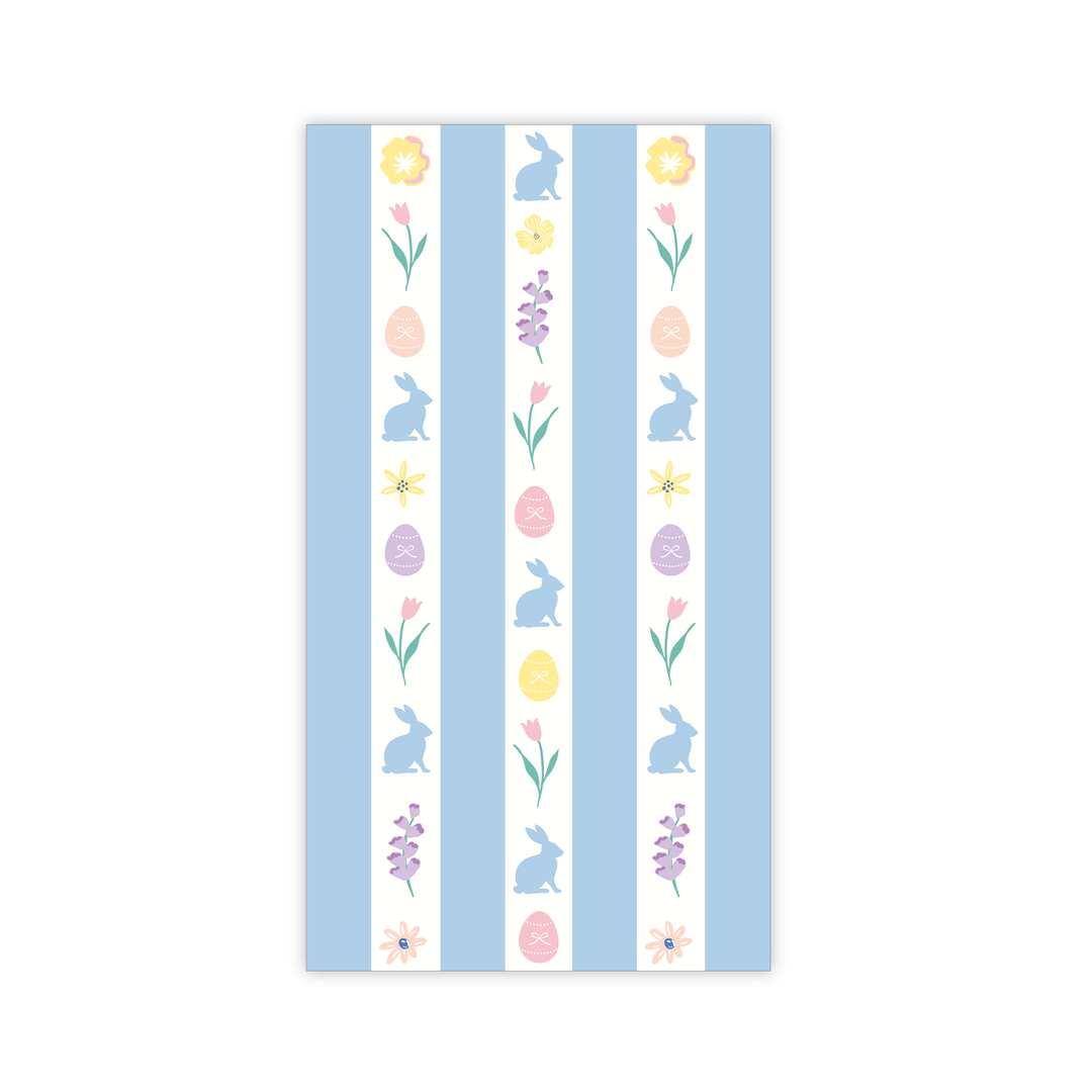 EASTER PASTEL FLORAL GUEST TOWELS Bonjour Fete Napkins EASTER PASTEL FLORAL GUEST TOWELS Bonjour Fete - Party Supplies