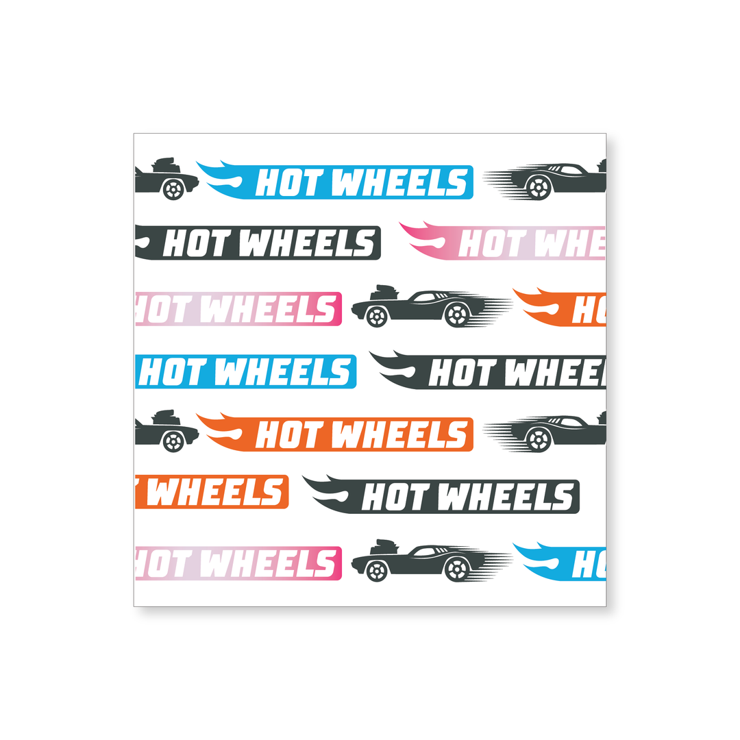 HOT WHEELS™  MULTICOLOR RACE CAR LARGE NAPKINS Bonjour Fete Napkins HOT WHEELS™  MULTICOLOR RACE CAR LARGE NAPKINS Bonjour Fete - Party Supplies