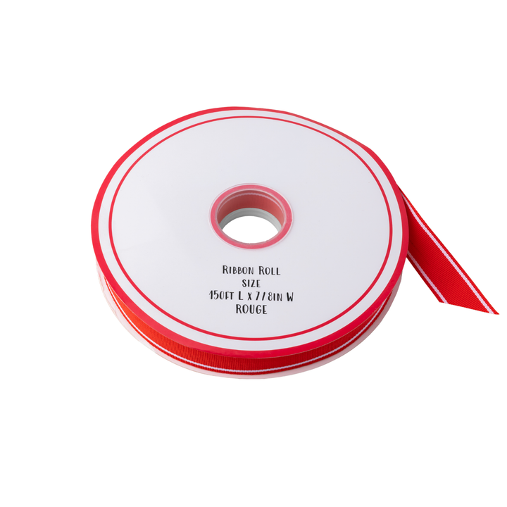 Red Grosgrain Ribbon_ Bonjour Fete Party Supplies