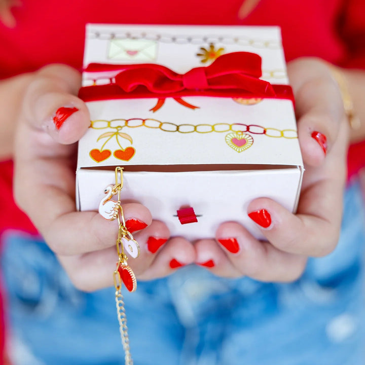 VALENTINE'S DAY CHARM BRACELET KIT My Mind’s Eye Valentine's Day Accessories VALENTINE'S DAY CHARM BRACELET KIT Bonjour Fete - Party Supplies