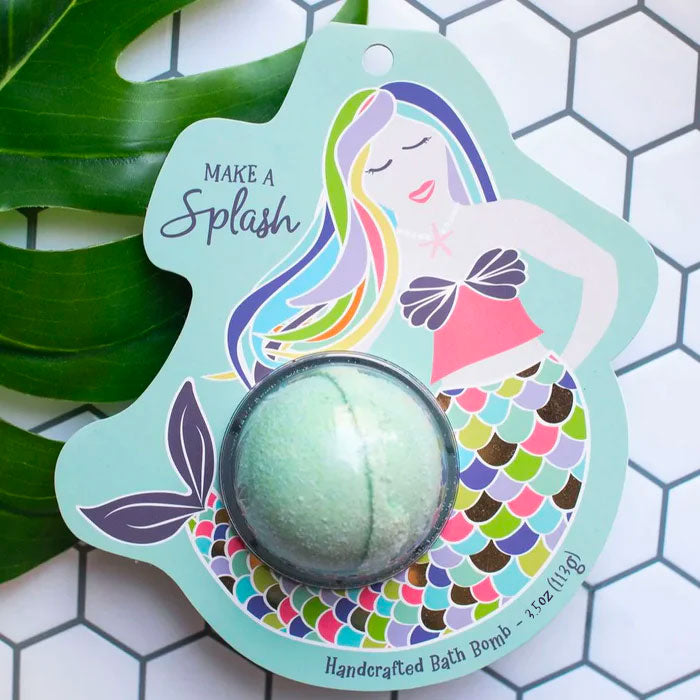 Mermaid Bath Bomb Clamshell Cait + Co Bath Bombs Mermaid Bath Bomb Clamshell Bonjour Fete - Party Supplies