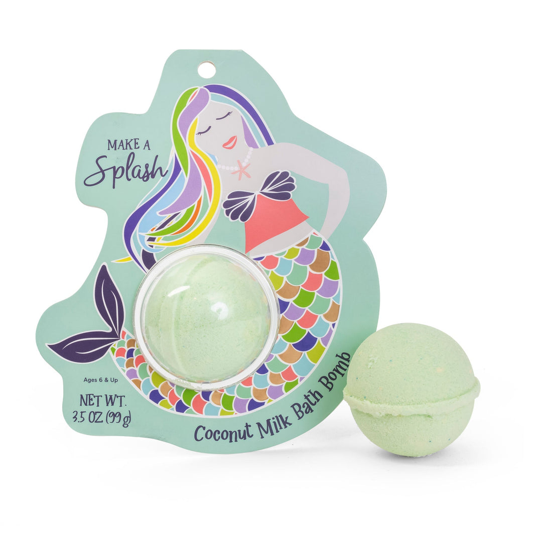 Mermaid Bath Bomb Clamshell Cait + Co Bath Bombs Mermaid Bath Bomb Clamshell Bonjour Fete - Party Supplies