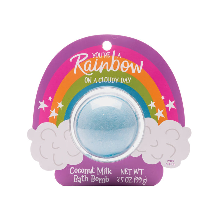 Rainbow Bath Bomb Clamshell Cait + Co Bath Bombs Rainbow Bath Bomb Clamshell Bonjour Fete - Party Supplies