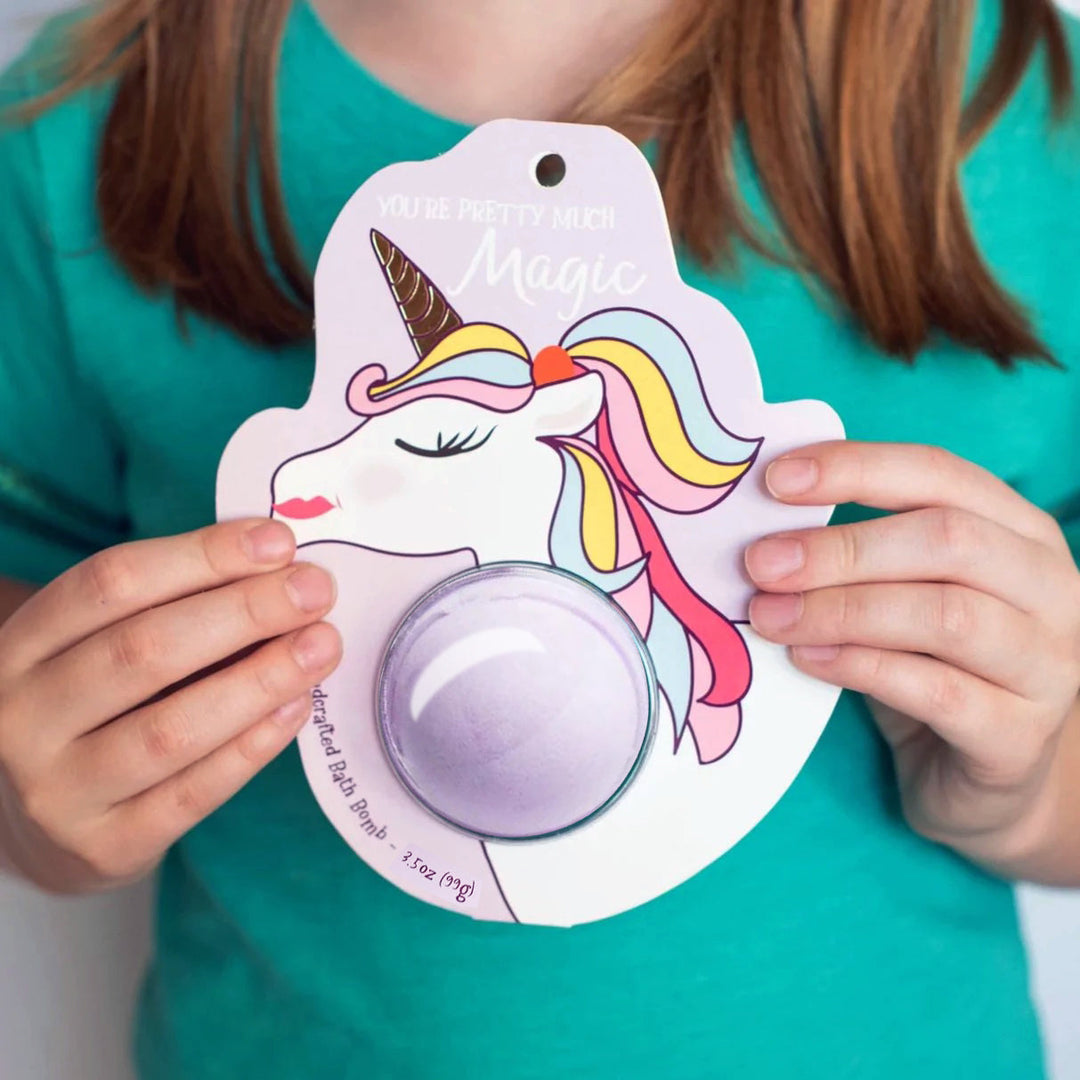 Unicorn Bath Bomb Clamshell Cait + Co Bath Bombs Unicorn Bath Bomb Clamshell Bonjour Fete - Party Supplies