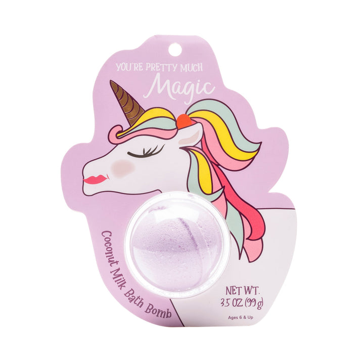Unicorn Bath Bomb Clamshell Cait + Co Bath Bombs Unicorn Bath Bomb Clamshell Bonjour Fete - Party Supplies