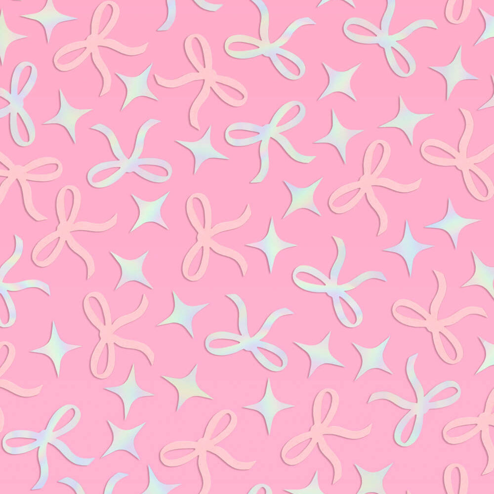 Tying the Knot Confetti - 200 pc iridescent foil confetti xo, Fetti confetti Tying the Knot Confetti - 200 pc iridescent foil confetti Bonjour Fete - Party Supplies