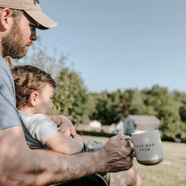Best Dad Ever 14 oz Stoneware Coffee Mug