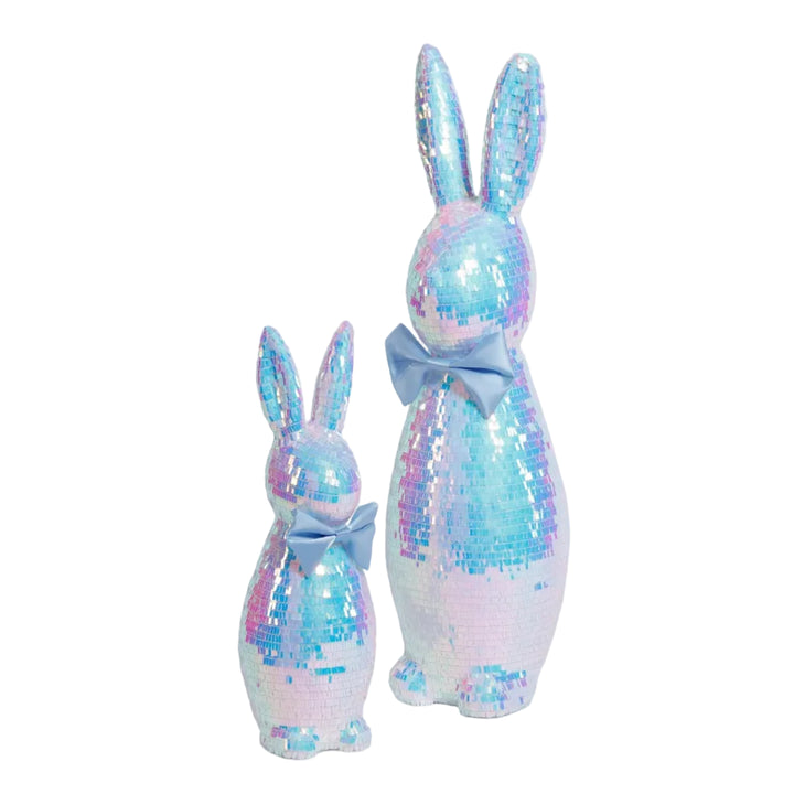 IRIDESCENT BUNNY DECORATION One Hundred 80 Degrees Easter Home IRIDESCENT BUNNY DECORATION Bonjour Fete - Party Supplies
