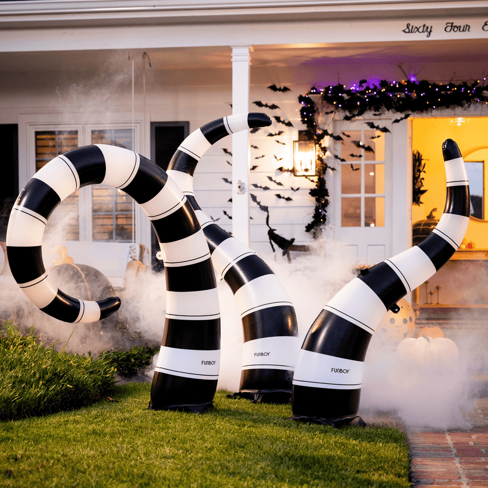 INFLATABLE HALLOWEEN LAWN SNAKE Funboy Halloween Decor INFLATABLE HALLOWEEN LAWN SNAKE Bonjour Fete - Party Supplies