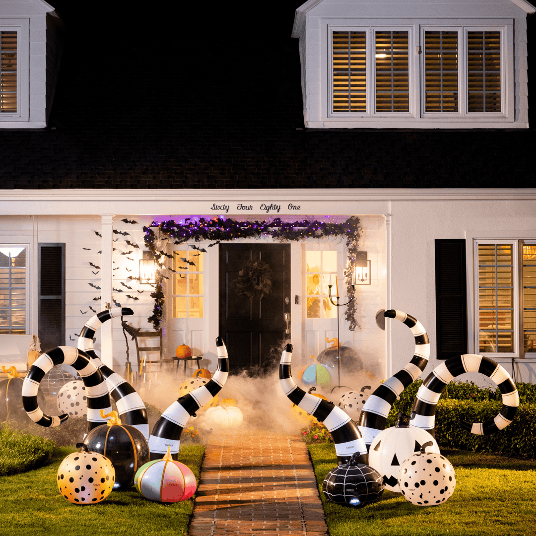 INFLATABLE HALLOWEEN LAWN SNAKE Funboy Halloween Decor INFLATABLE HALLOWEEN LAWN SNAKE Bonjour Fete - Party Supplies