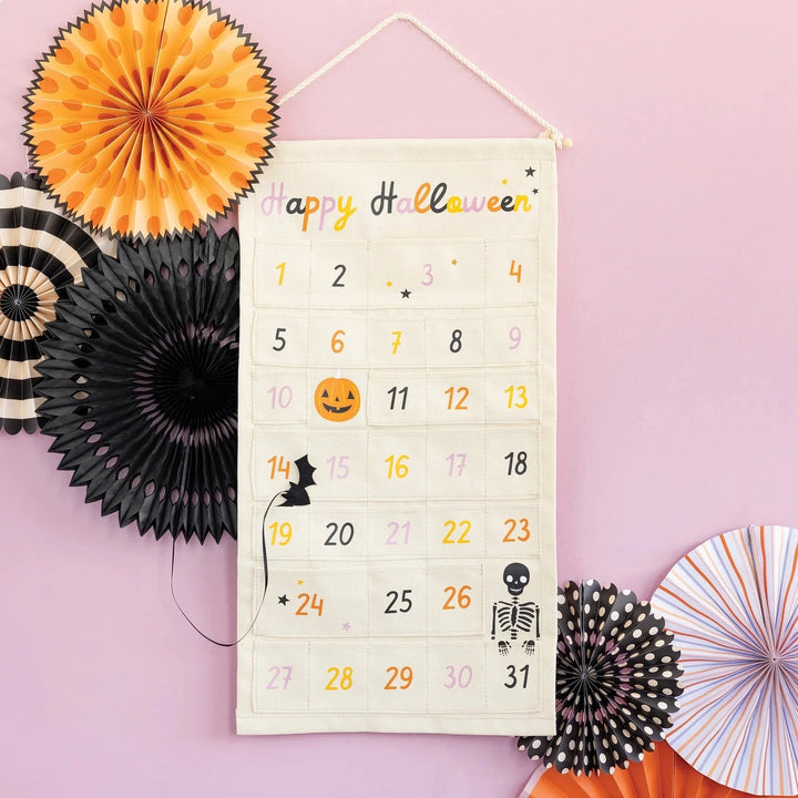 Canvas Countdown To Halloween Bonjour Fete Party Supplies Halloween Party Decorations